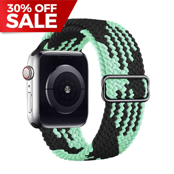 Apple Watch 45mm Dark Cherry/Forest Green Sport Loop - Regular