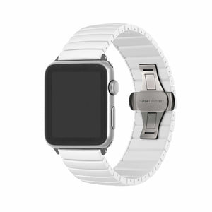 White apple watch on sale band