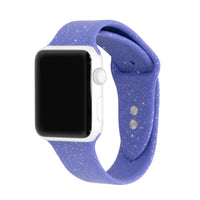 Glitter silicone clearance apple watch band